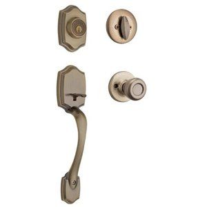 Kwikset 96870-098 Belleview Single Cylinder Handleset With Tylo Knob \